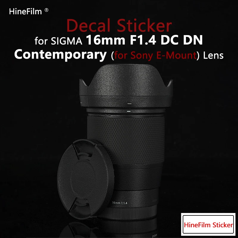 

Sigma 16mm f/1.4 / 16 1.4 Lens Protective Film for Sigma 16mm F1.4 DC DN Lens for Sony E Mount Protector Cover Film Sticker