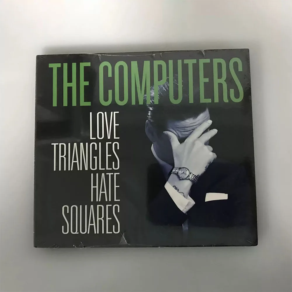 CD  This Is The Second  Studio Album  'Love Triangles Hate Squares'  By The British  Rock Band The Computers.April 29, 2013.