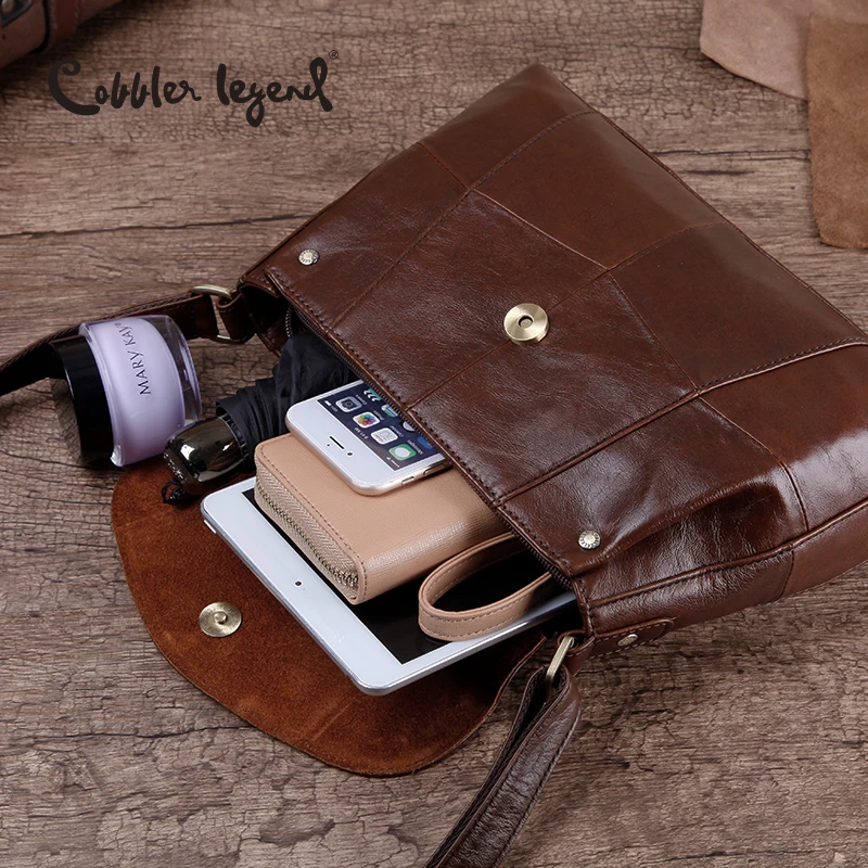 Cobbler Legend Genuine Leather Shoulder Bag Women Sling Bags