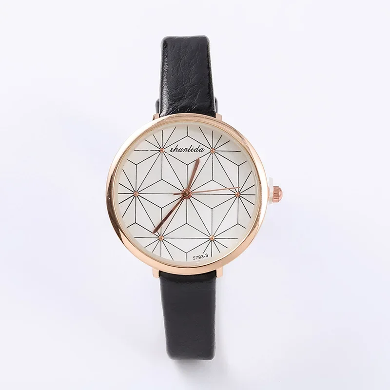 Elegant Women\'s Watches Simple Quartz Wristwatches PU Leather Watches Girls Students Clock Gift Ladies Watch Relogios Feminino