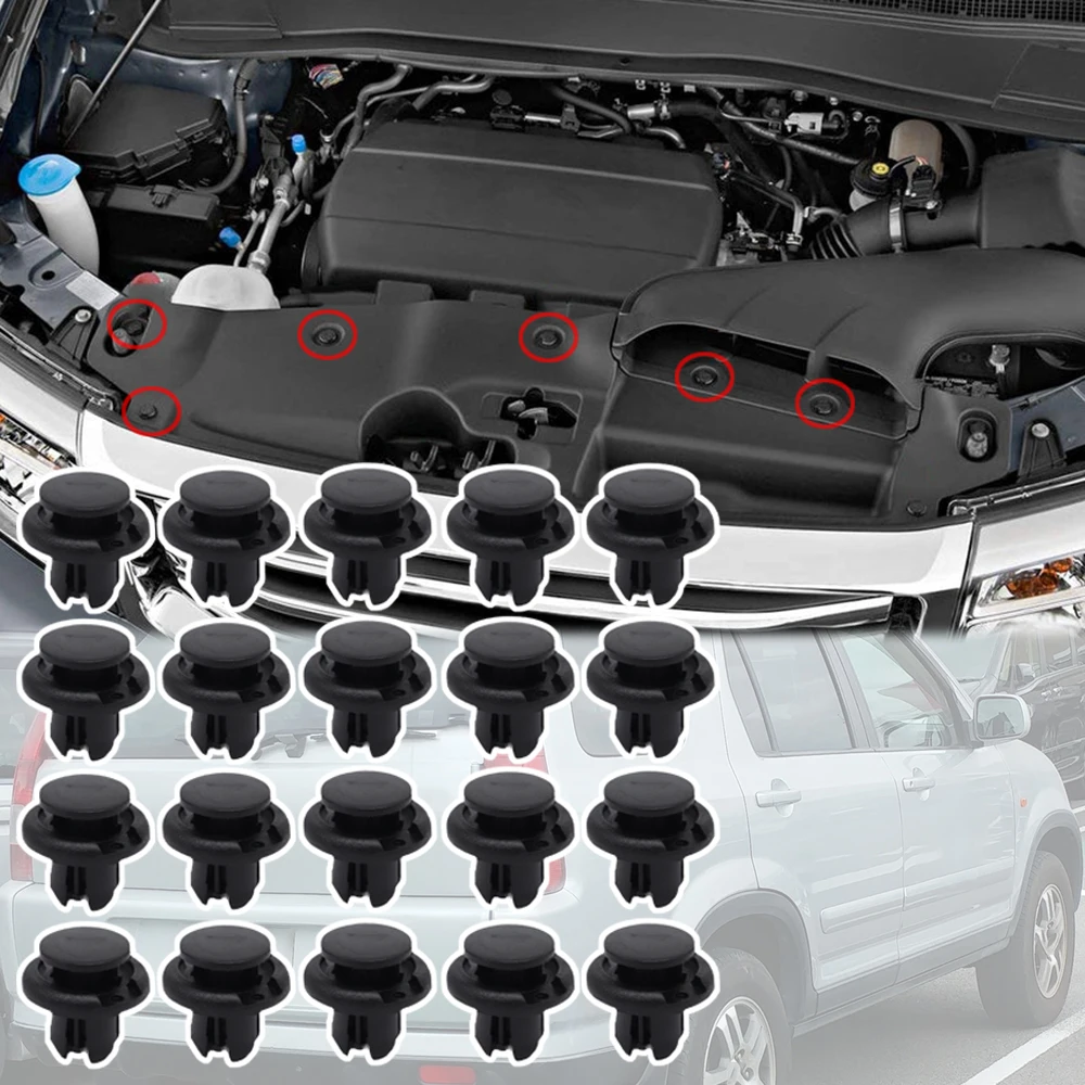Baía do motor do capô do carro sob a bandeja escudo roda arco forro clipes 91503-sz3-003 91503-s7a-003 para honda CR-V rd9 rd4 2002 - 2016