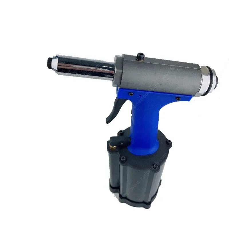 Pneumatic Rivet Gun Hydraulic Air Riveter 4.8-6.4mm Capacity with Nose Pieces Used in Decoration, Automotive