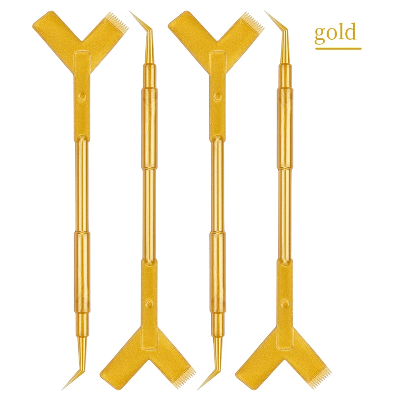 10Pcs Reusable Plastic Eyelash Perming Stick Tool