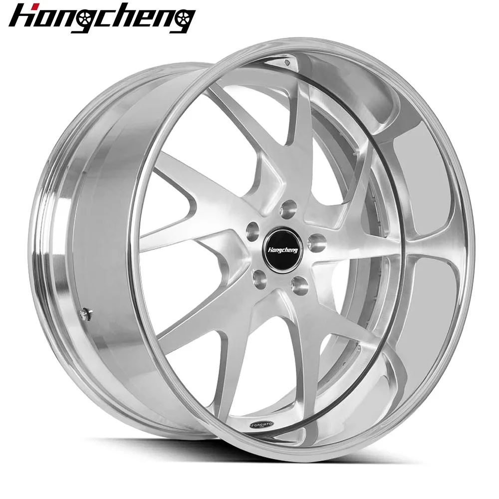 26 Style Custom 16 17 18 19 20 21 22 24 26 28 Inch 5x112 5x114.3 5x115 2piece Forged Custom Car Wheels