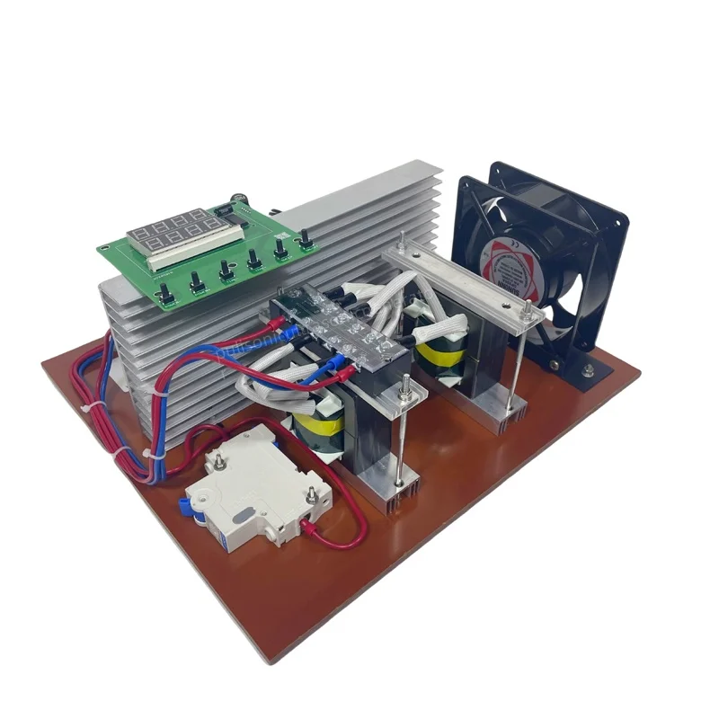 Reinigungsmaschine Ultraschall-Piezoelektrischer Generator PCB-Leiterplatte 3000 W 40 kHz 28 kHz