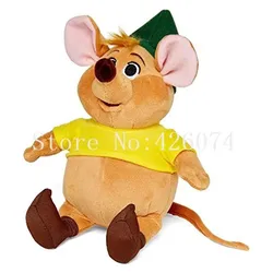 New Kawaii Anime Gus The Mouse Plush Kids Girls Stuffed Animals Toys For Children Christmas Gifts 18CM