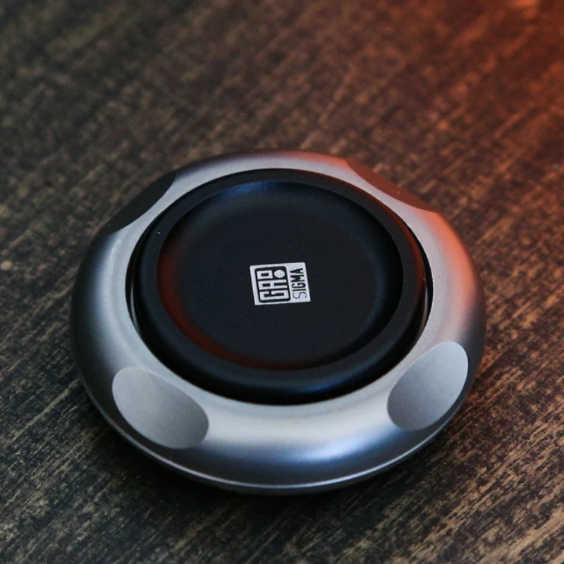 Magnetic Push Coin Haptic Pushing Card Plate Slider Ratchet Wheel Mini Fidget EDC Relieve Stress Relief Toy Antistresse Metal