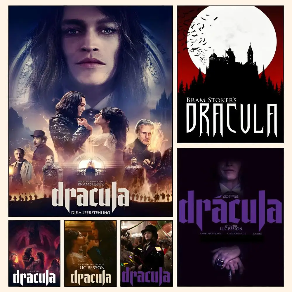 Dracula A Love Tale Movie Poster Waterproof HD Modern Peel And Stick Wall Decor Living Room Dorm Garage