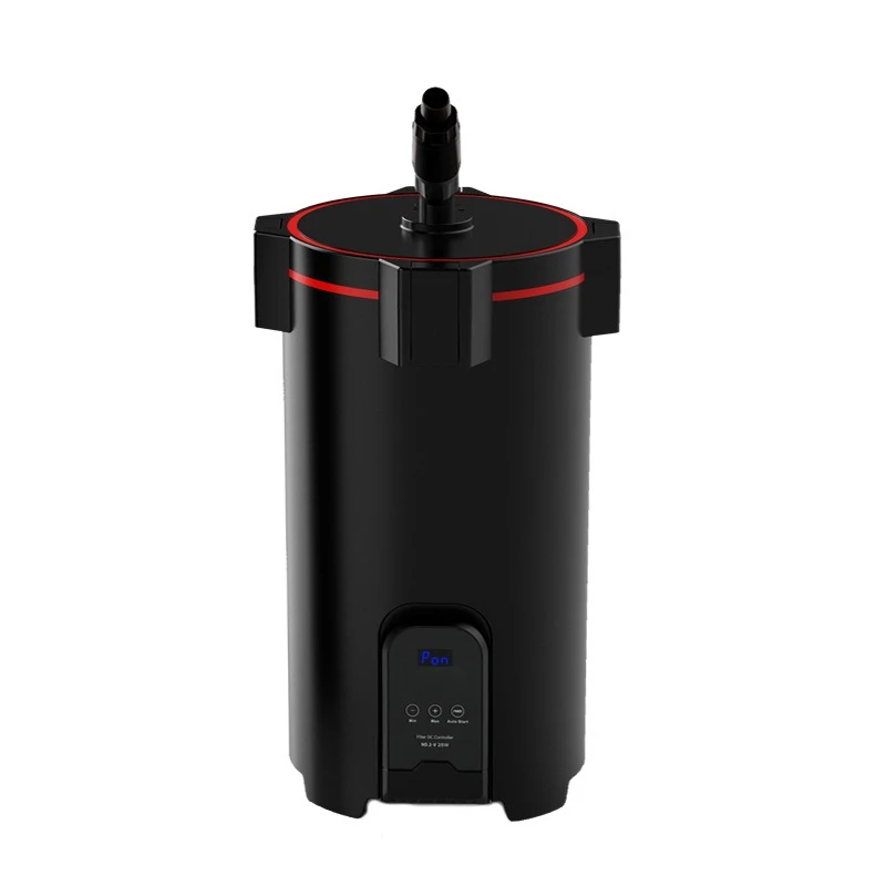 울트라 사일런트 어항 수족관 외부 필터, DC 주파수 변환, 에너지 절약 초대형 유속 필터 버킷