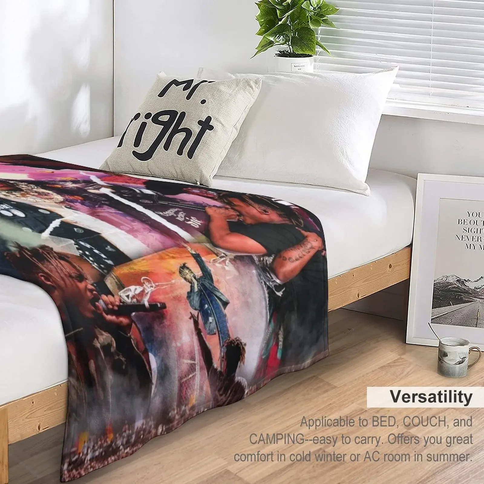 juice wrld tour Throw Blanket throw blanket for sofa Luxury Brand Blanket Decorative Blankets