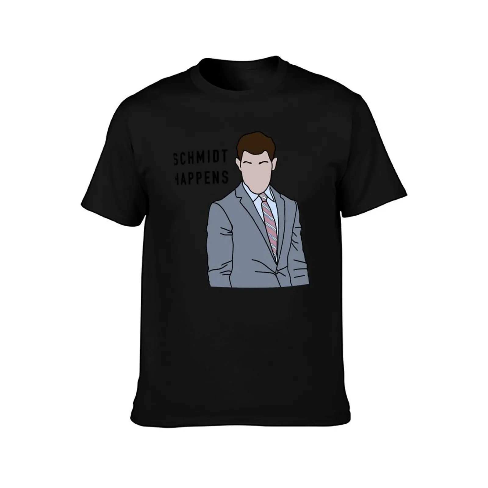 People Call Me Schmidt Happens Funny Graphic Gift T-Shirt, Summer Casual Cotton Tee, Oversized Streetwear Tops, Unisex Men Women