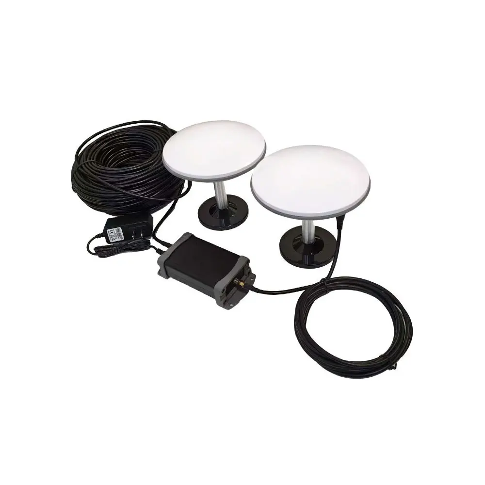 High Precision Low Power Full System GPS GNSS RTK Receiver,Dual-Transmitter Output GPS Signal Repeater, Indoor Satellite Test