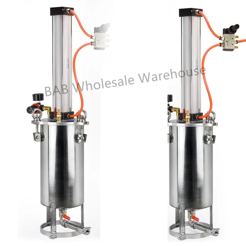 Imagem -06 - Pistão do Cilindro de Tanque de Pressão Pistão Dispensador para Cola de Alta Viscosidade Silicone pu Glue Dispensing Tank Aço Inoxidável