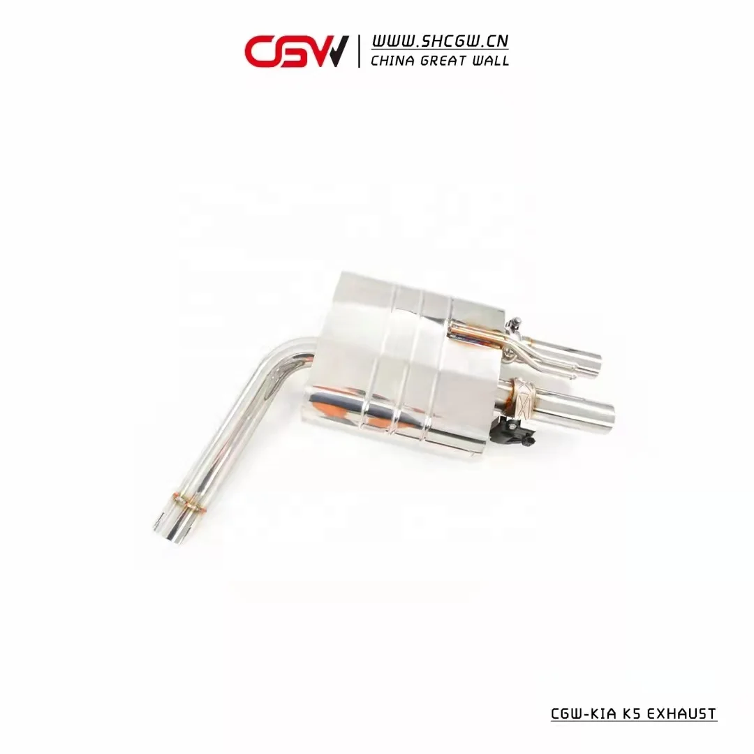 CGW Latest Design Sound Exhaust Muffler Catback with Remote for Kia K5 2.0T 2021