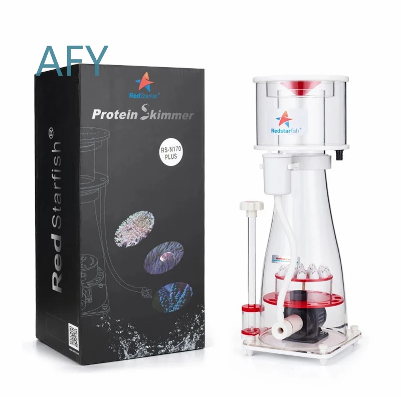 Red Starfish Aquarium Protein Skimmer Sump RS-N130 RS-N170 RS-N230 for Saltwater Marine Reef Coral Tank Filtration Pump for