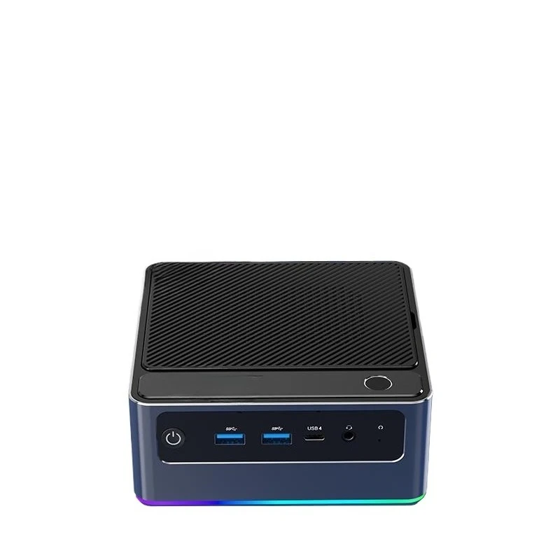 

14th generation Ultra7 155H mini host AI office game editing mini computer USB4 barebones