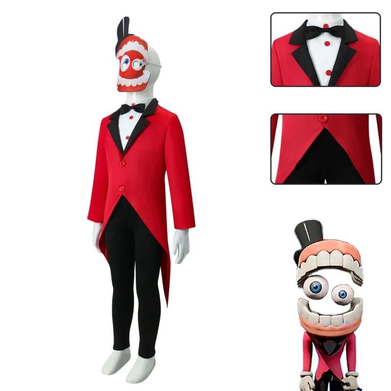 2025 потрясающий цифровой цирковой костюм Jax Pomni для косплея, театр Регаты Caine, новогодние костюмы на Хэллоуин для детей