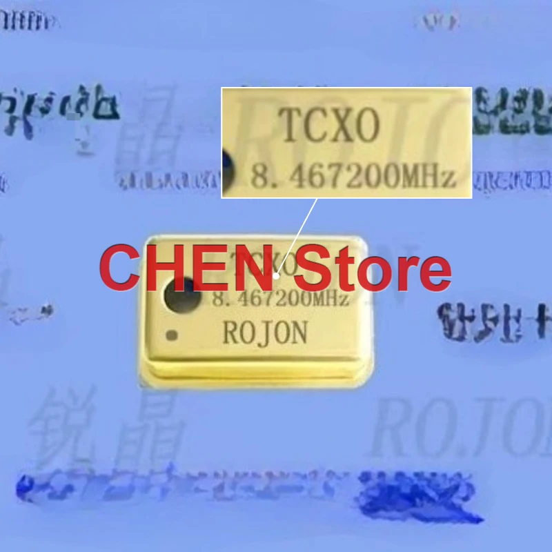 

1PCS/lot Gold Plated TCXO 0.1ppm 8.4672MHz High precision crystal oscillator Audio DIY Free Shipping