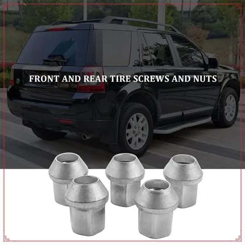 

Wheel Lug Bolts Nuts Wheel Bolt Nut Screw Stud Kit Wheel Bolt For Freelander 2 LR001381 Wheel Bolt Silver