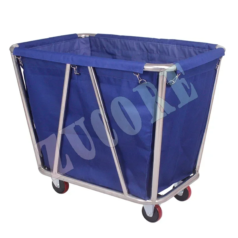 リネントロリー ホテル客室サービストロリー ステンレストロリー ランドリー ドライクリーナー