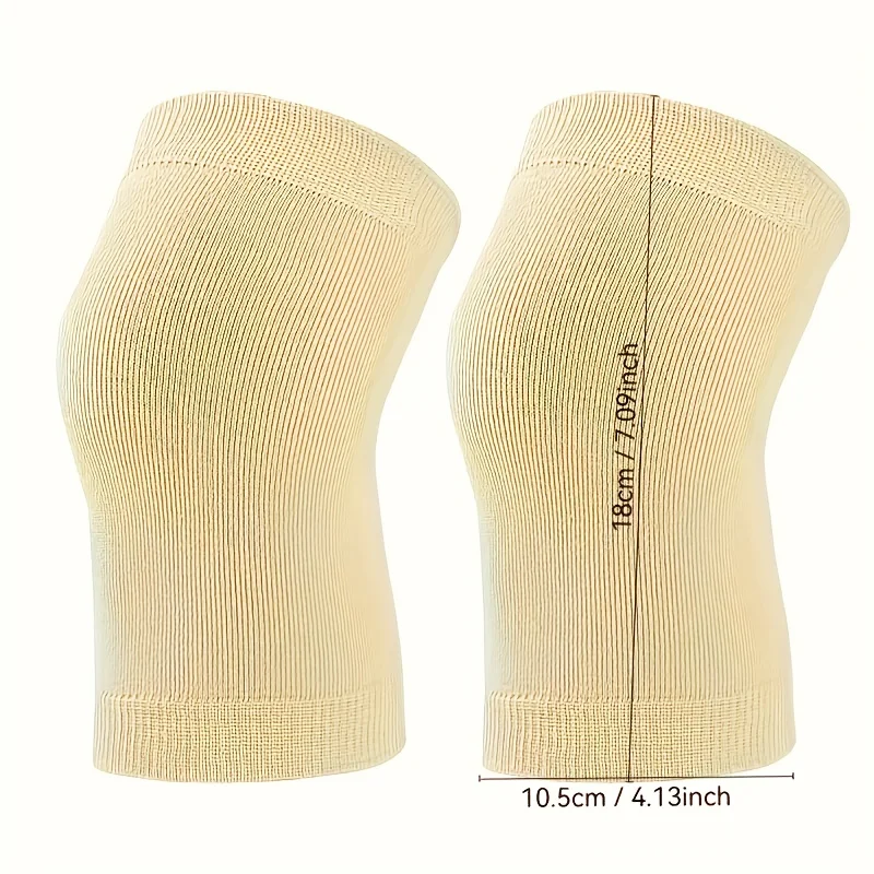 1Pair Summer Air-Conditioned Room Knee Sleeves for Warmth, Cold Leg Protection, Specially Designed for Men and Women,for Running