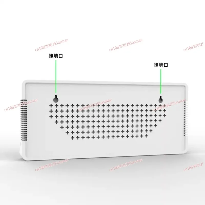 wifi decibel meter, cross-border wall-mounted noise chronograph, temperature and humidity, charging model, graffiti