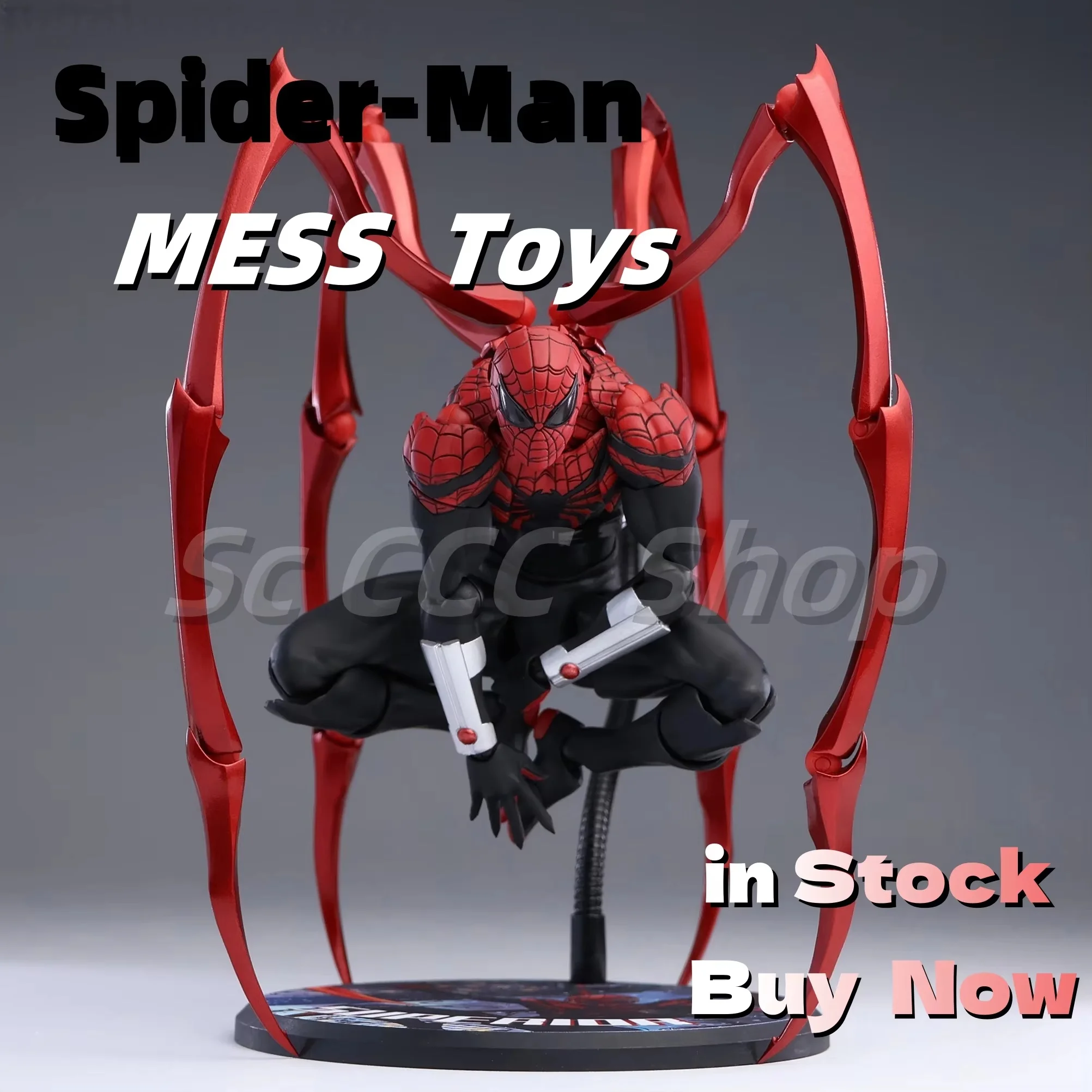 ألعاب الفوضى الأصلية متفوقة الرجل العنكبوت طبيب الأخطبوط بيتر باركر Messtoys سبايدرمان الجار أنيمي ألعاب هدايا شخصيات الحركة