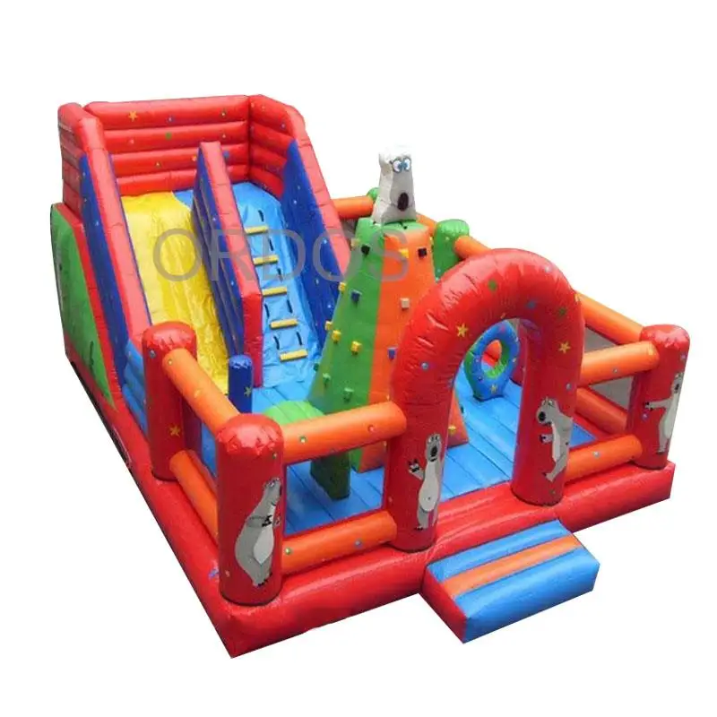 Cheap Themed Inflatable Bouncy Red Castle Price Jumping Castle Slide Combination for Kids