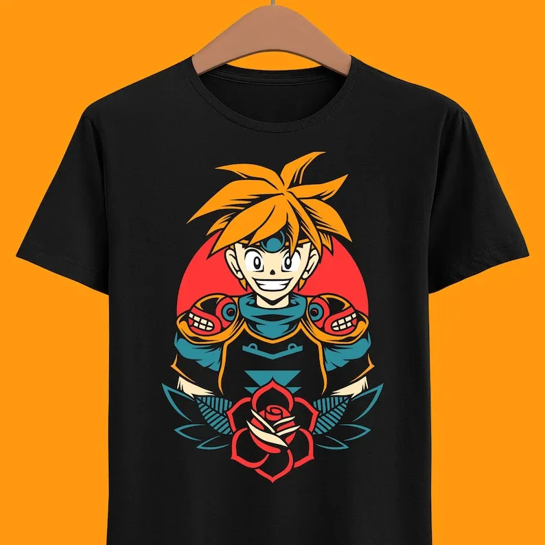 Ark Tattoo Unisex T-shirt Terranigma Tattoo Art Tattoo Design Video Games Shirt Gamer Tee Retro Gaming,