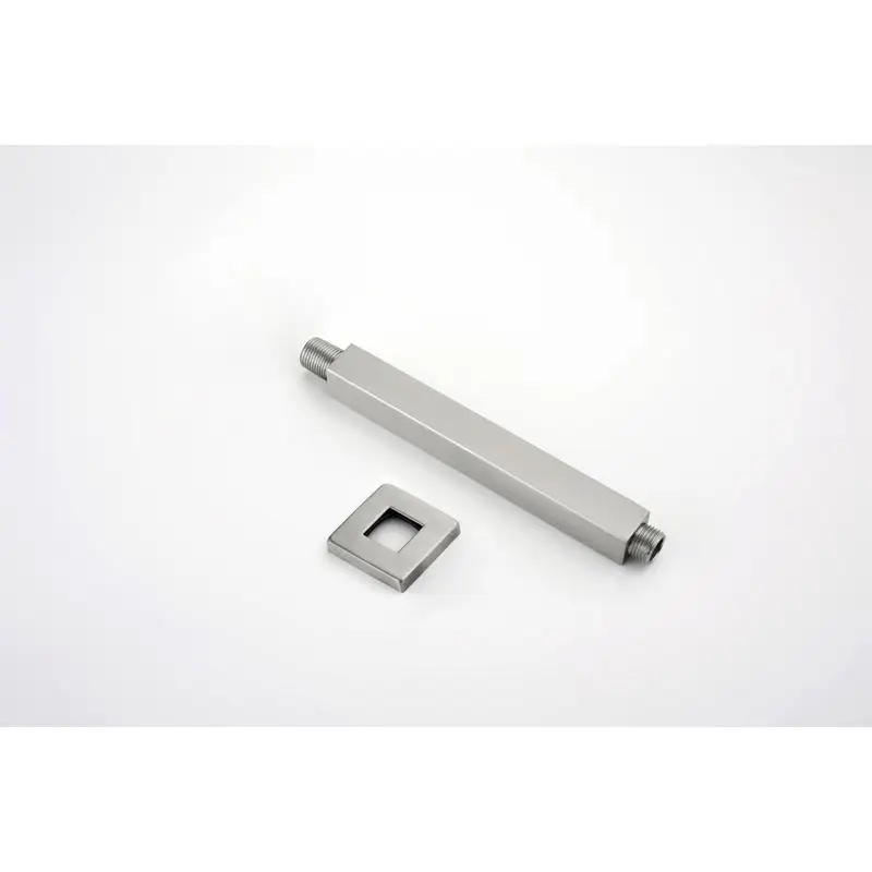 

Ceiling Mounted Shower Arm with Flange, 1/2 NPT Tapered Threads, Extension Arm for Rain Showerhead