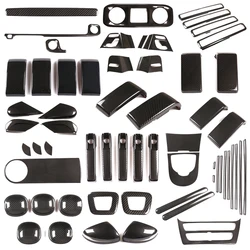 Kit Interior de fibra de carbono ABS para mercedes-benz clase G W464 2019-2022, Panel de cambio de marchas de consola, pegatinas embellecedoras
