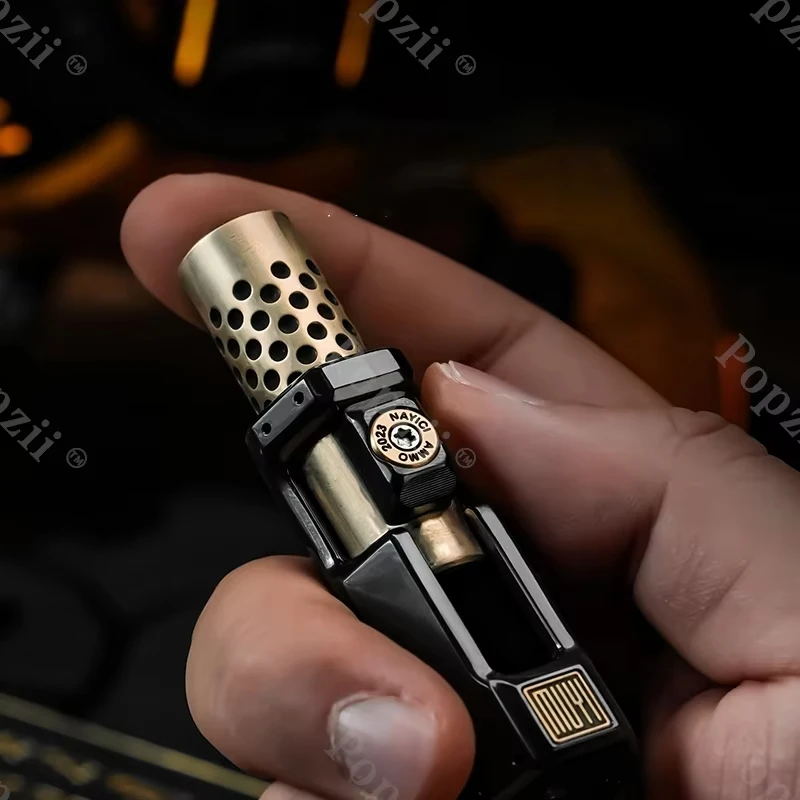 Muyi mosquetões edc mão esculpida catraca snap moeda ponta do dedo giroscópio hardcore brinquedos de descompressão múltiplas maneiras para jogar