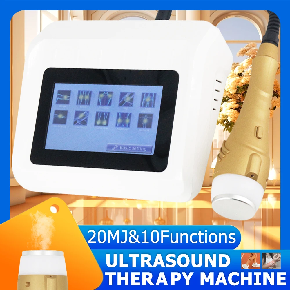 

Therapeutic Ultrasound Massager Body Muscle Pain Relief Ultrasonic Therapy Machine Body Massage Physiotherapy Relaxation 20MJ