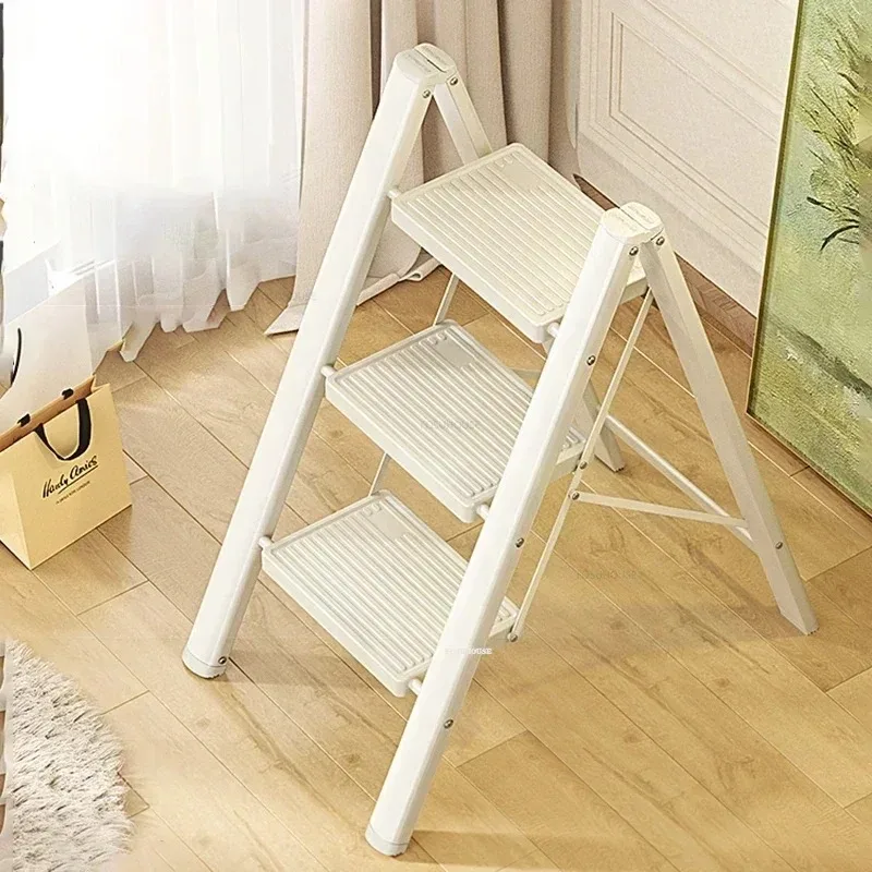 Домашняя складная лестница, телескопическая утолщенная лестница «елочка», современная внутренняя лестница, небольшой табурет-ступенька, многофункциональные стремянки L