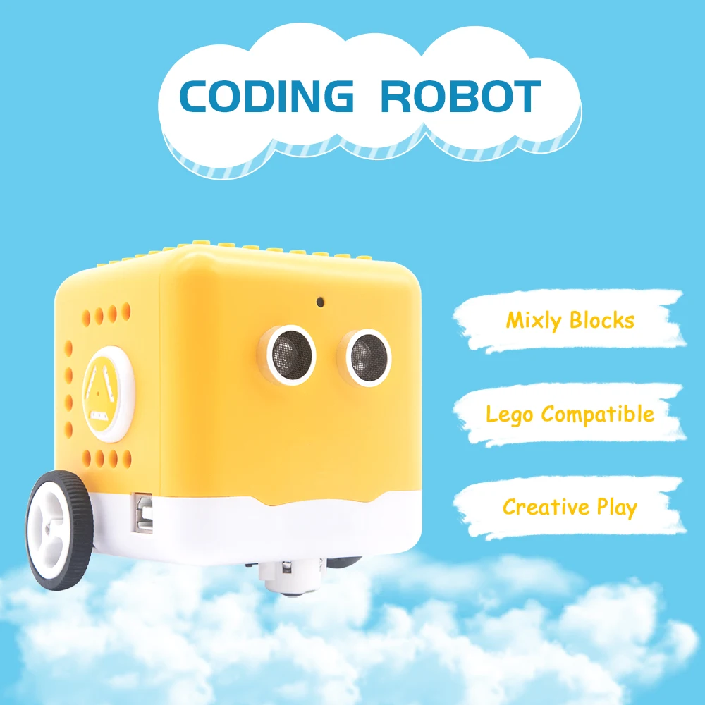 Kidsbits DIY wielofunkcyjne kodowanie samochód Robot zestaw do Arduino samochód Robot STEM edukacja 7 + lat