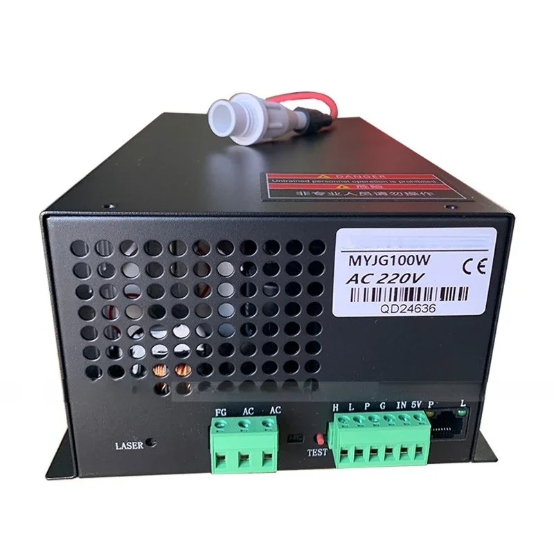 CO2 60W 80W 100W cutting machine engraving accessories 120W laser power supply view 3