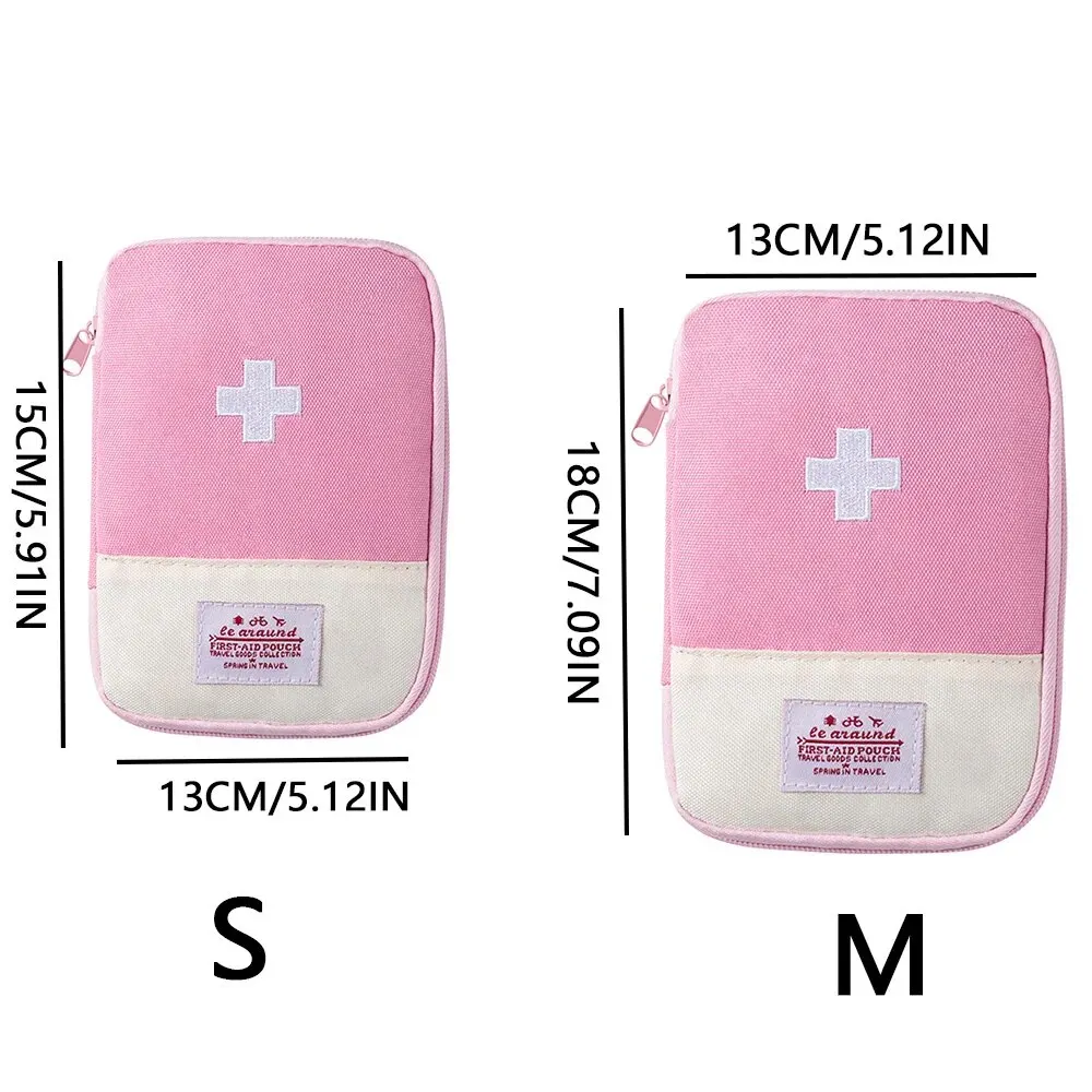 First Aid Kit Pouch Home Medicine Storage Bag Suitable For Outdoor Travel Medical Bag Home Rescue Emergency Survival Kit