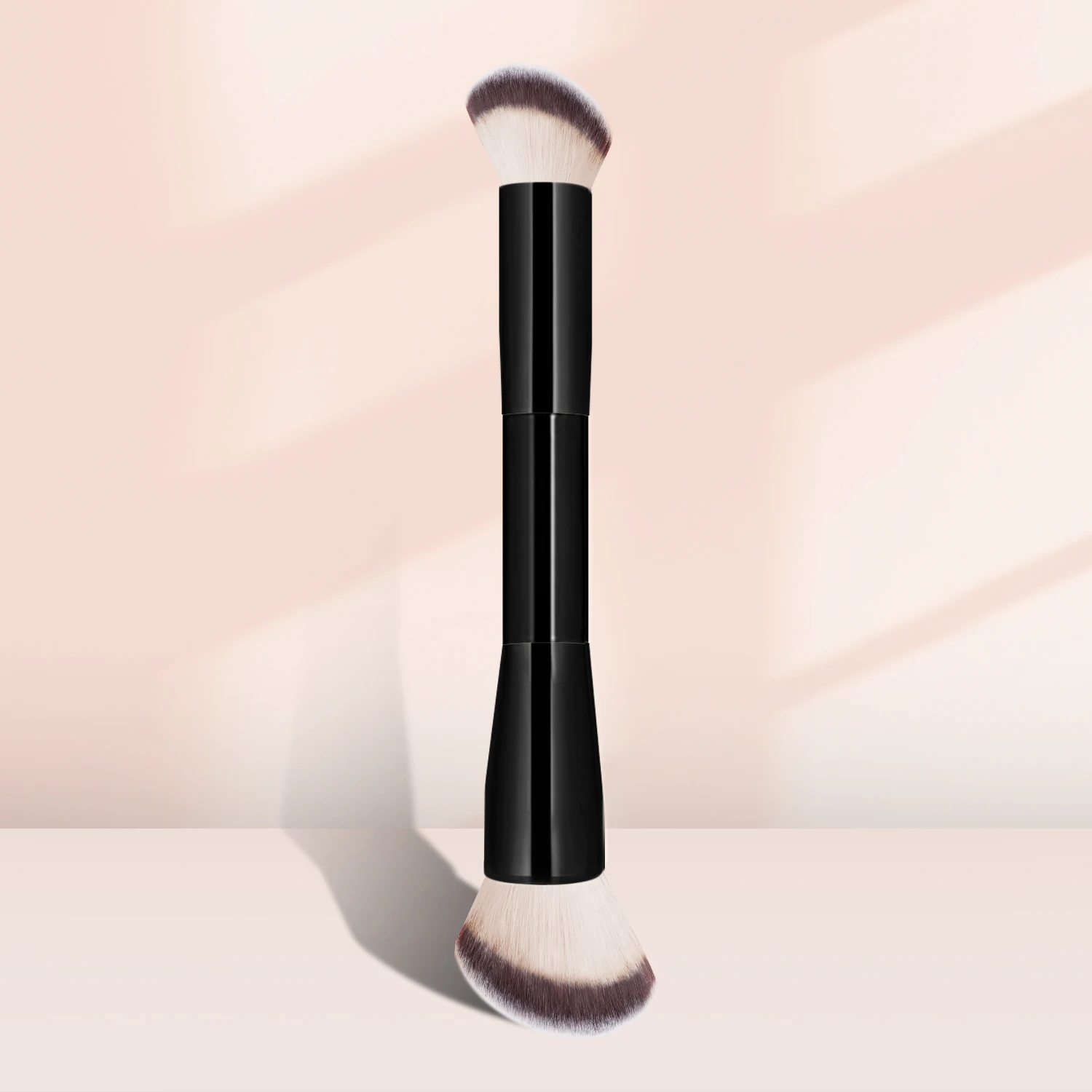 Single Powder Contour Blusher Foundation แปรงแต่งหน้าปุยและนุ่มหัวกลมทักษะการขัดภาพวาดเครื่องมือความงาม