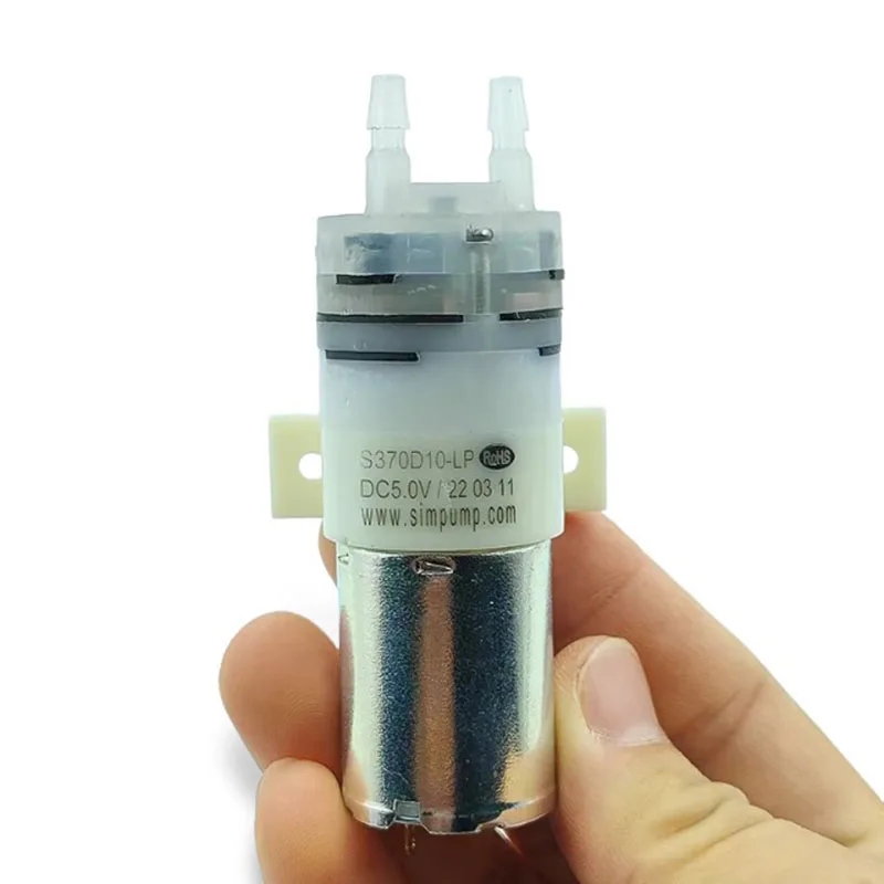 

S370D10-LP 3V-6V 3.7V 5V DC Micro Water Pump 27mm Diaphragm Self-Priming Pump for DIY Tea Table Aquarium Pumping