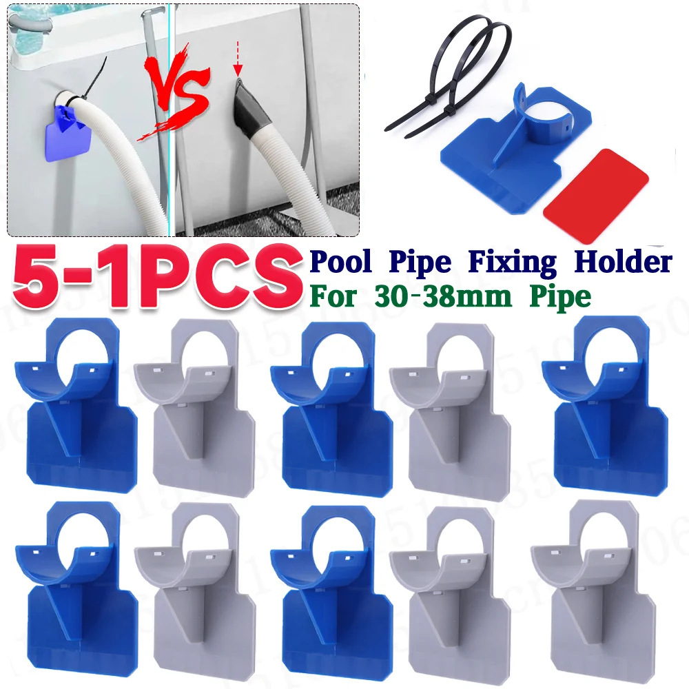 Swimming Pool Pipe Holder for Pool Hoses with Diameters Between 30-38mm Bracket Water Hose Support Bracket Accessories