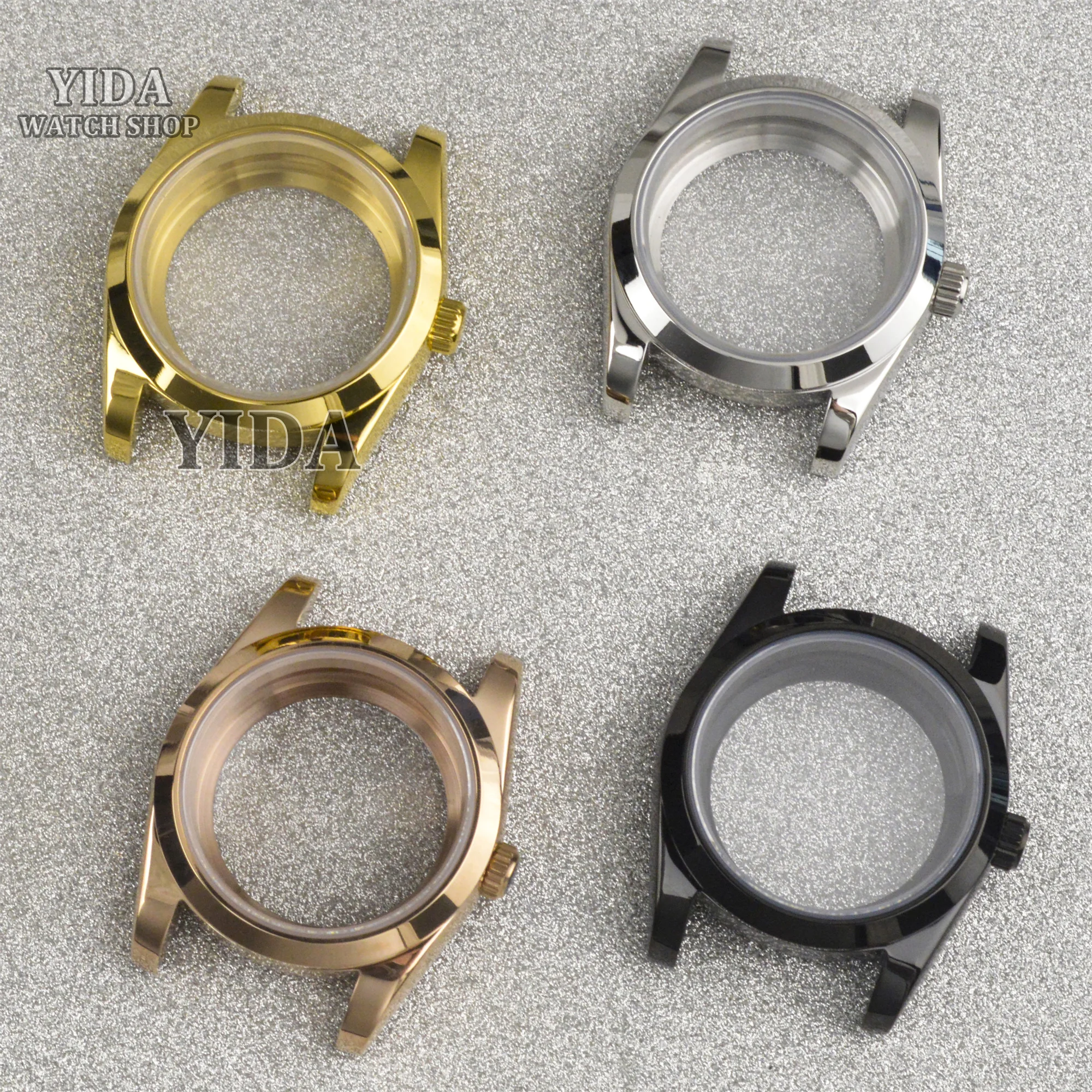 

NH35 Case 36mm/39mm Stainless Steel Watch Case Sapphire Crystal For NH35 NH36 Movement 10ATM Waterproof Datejust Mod Case Parts