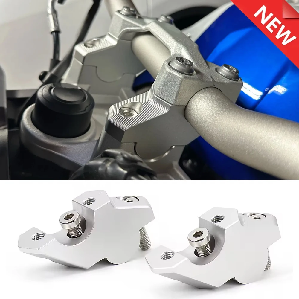 

New F900R F900XR F 900 R/XR Handlebar Risers Clamp Height up also Backward Extend Adapters with Bolts For BMW F850GS / Adventure