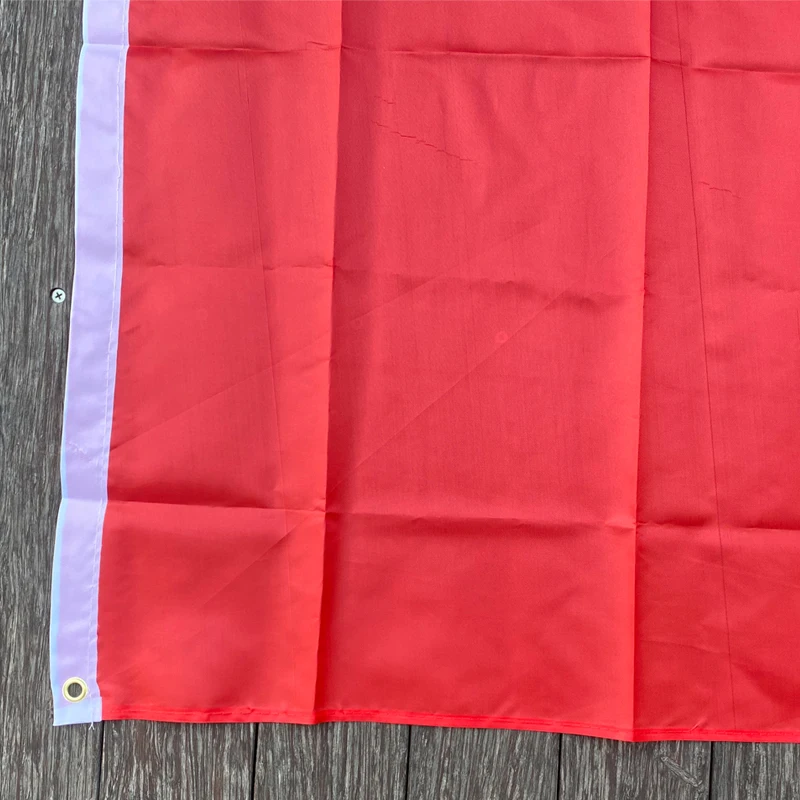 xvggdg    90+150cm  Red Flags  Solid Color banner   For decoration