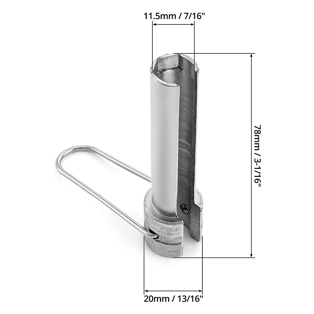 A76I Security Shield Remove Tool, F Connector Coax Security Key Shield Adapter Gripping Tool for Coaxial Cable