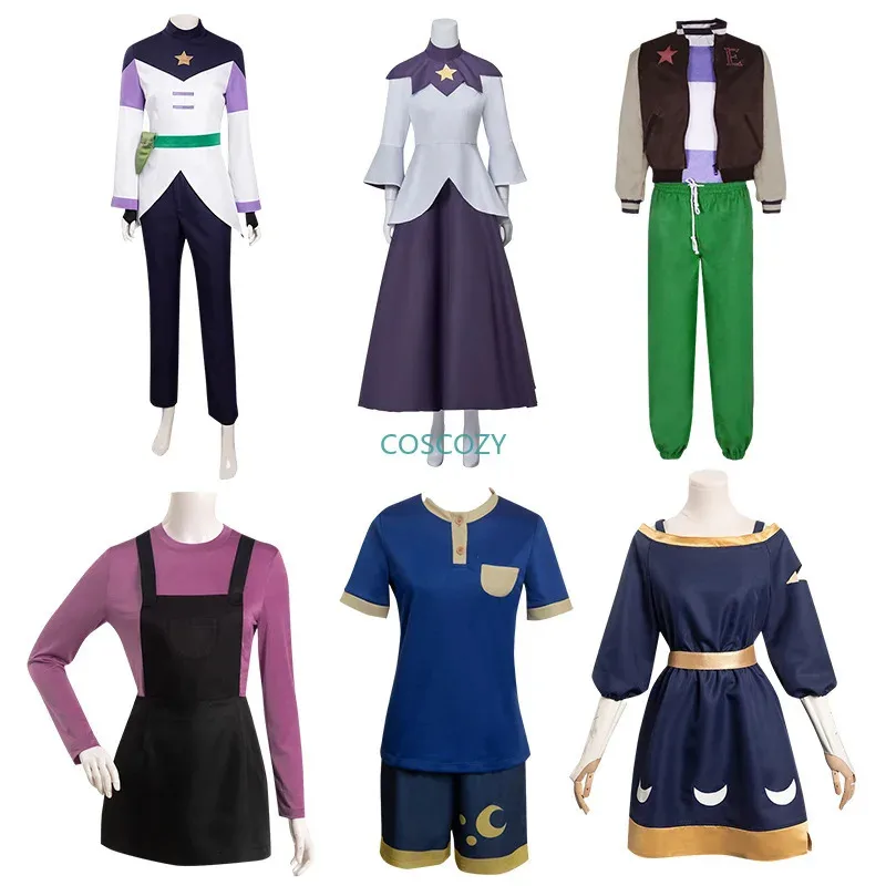 ديدي 2025 2025 hhhAnime Kids Adult The Owl House Amity Hunter Luz Noceda أزياء تنكرية للهالوين كرنفال البدلة حجم Cus