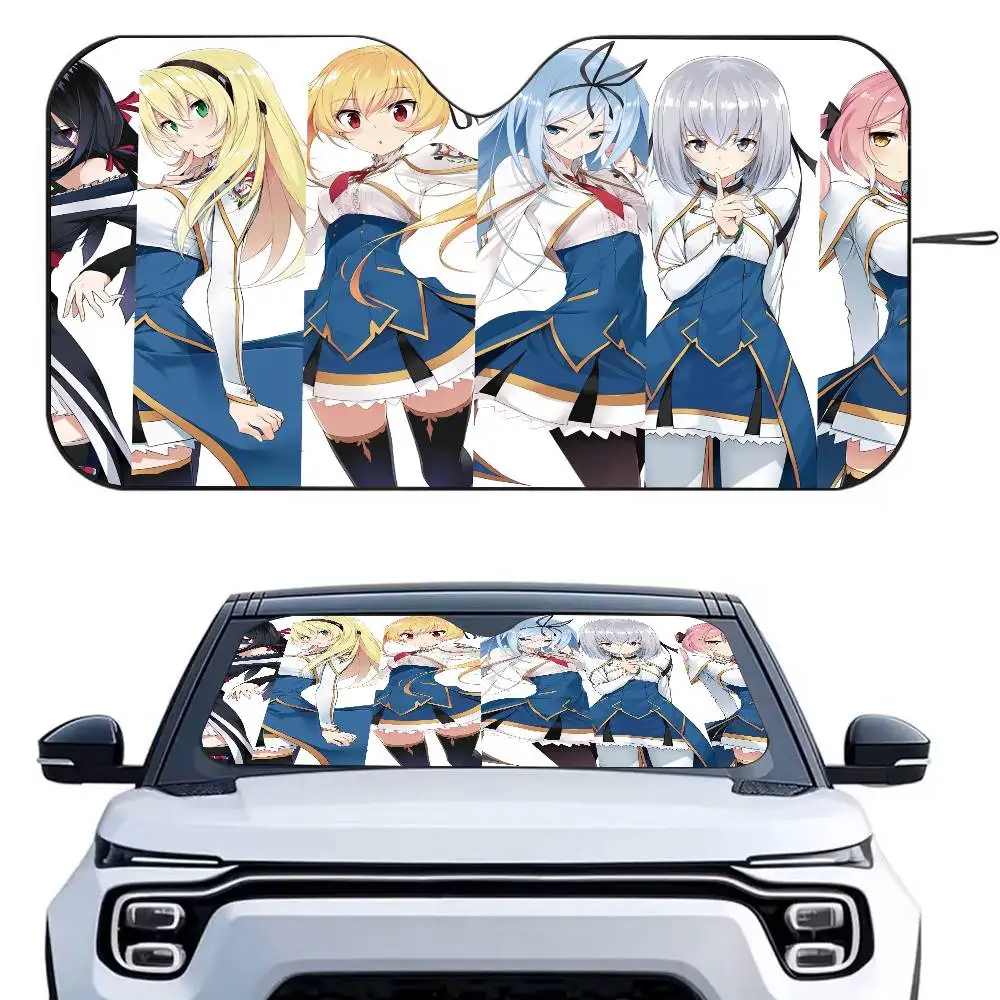 

ANIME Undefeated Bahamut Chronicle Car SunShade Parasol Car Windshield Sun Shade UV Protection and Interior Cooler