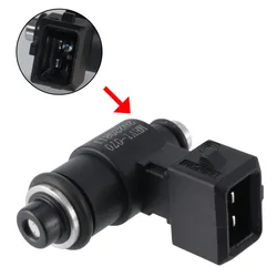 MEV1-070 Two Holes 110CC-125CC High Performance Motorcycle Fuel Injector Spray Nozzle for Motorbike Accessory
