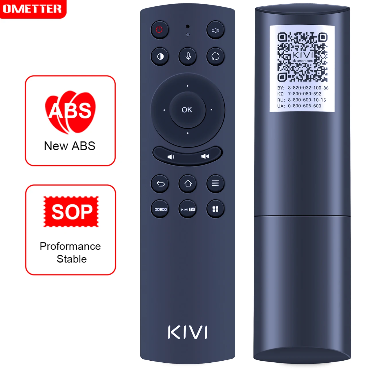 New bluetooth Voice Remote Control for KIVI TV RC80 32FR50BU 40FR50BU 32FP50WU 32FP50GU 43UP50GU 49UP50GU 55UP50GU 65UP50