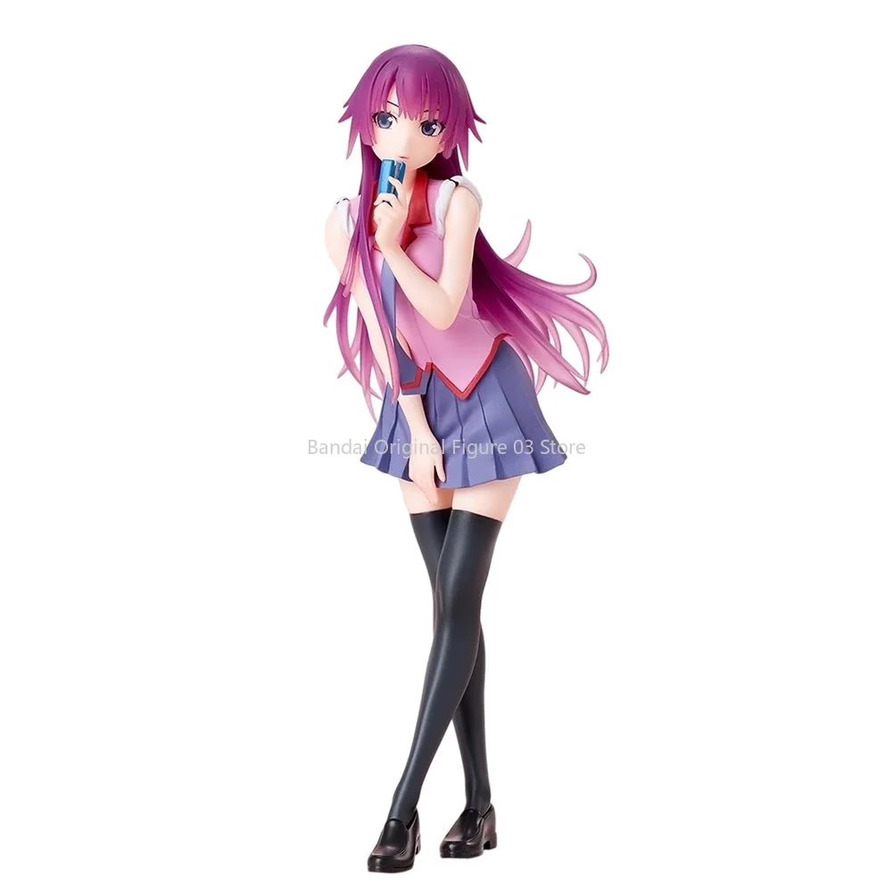 Origina l Shimonuine TAITO Zoku Owarimonogatari 18cm Senjougahara Hitagi PVC Ac Chion Figuren Koc Chion Model Toys Dropshipping