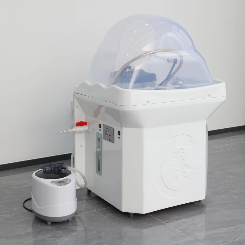 custom.BoJue Spa Equipment Beauty Salon Thai Hair Washing Steam Bowl Circulating Shampoo Bed Furniture